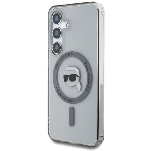 Karl Lagerfeld - IML MagSafe (KLHMS25SHLSKIK) - Samsung Galaxy S25 - Karl`s Head