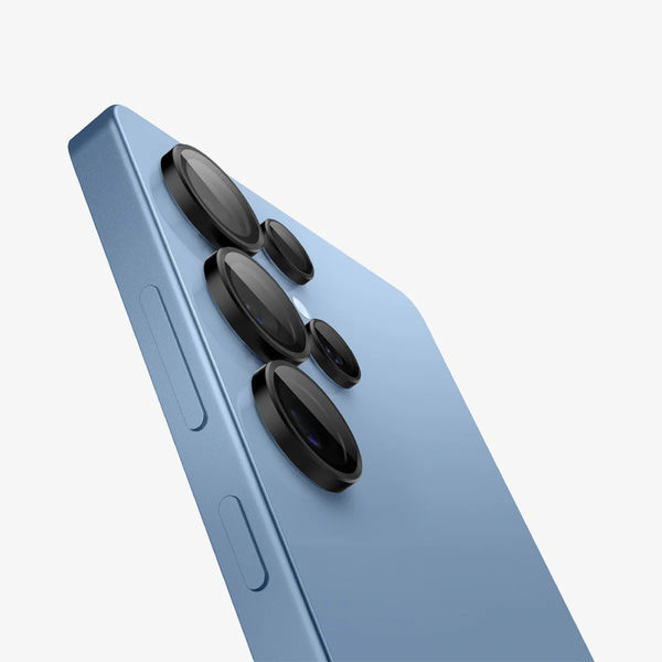 Spigen - Optik.tR EZ Fit Pro Camera Glass (2 pack) - Samsung Galaxy S25 Ultra - Black