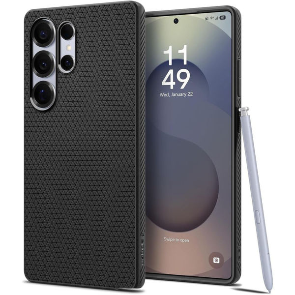 Spigen - Liquid Air - Samsung Galaxy S25 Ultra - Matte Black