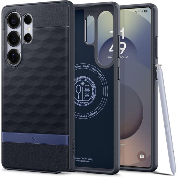 Spigen - Caseology Parallax MagSafe - Samsung Galaxy S25 Ultra - Navy Violet