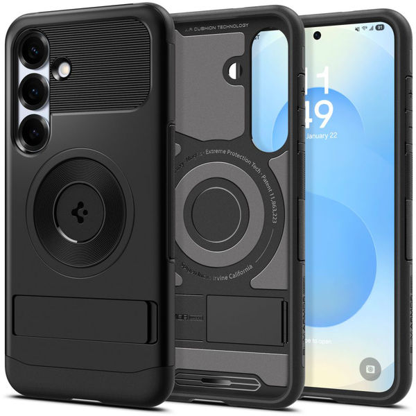 Spigen - Slim Armor MagSafe - Samsung Galaxy S25 Plus - Black