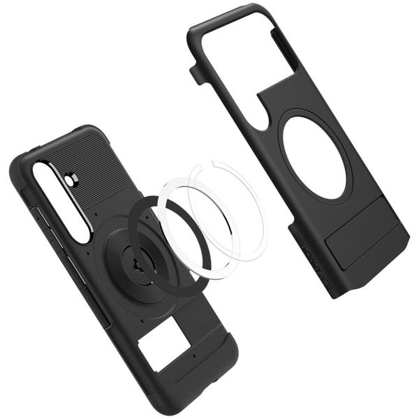 Spigen - Slim Armor MagSafe - Samsung Galaxy S25 Plus - Black