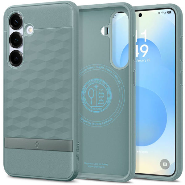 Spigen - Caseology Parallax MagSafe - Samsung Galaxy S25 Plus - Sage Green