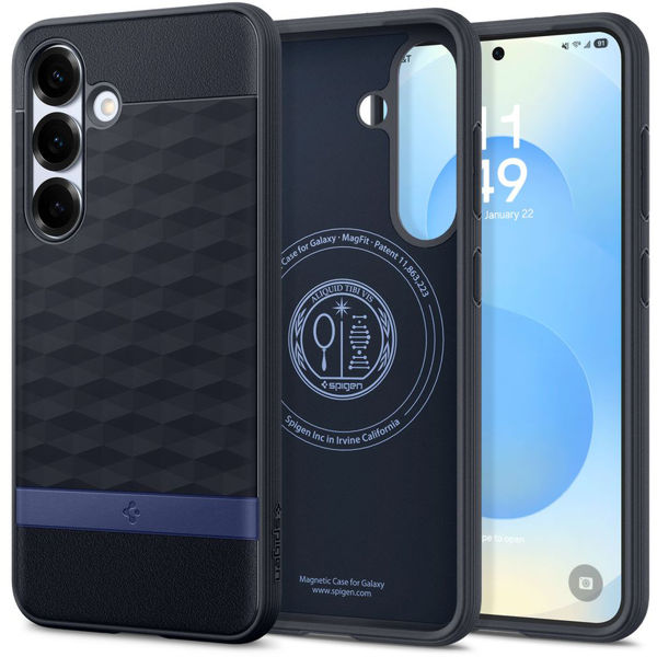 Spigen - Caseology Parallax MagSafe - Samsung Galaxy S25 - Navy Violet