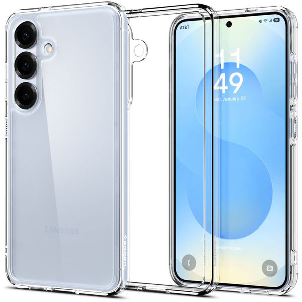 Spigen - Ultra Hybrid - Samsung Galaxy S25 - Crystal Clear