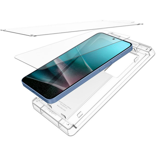 Spigen - Elite Shield EZ Fit HD- Samsung Galaxy S25 - Clear