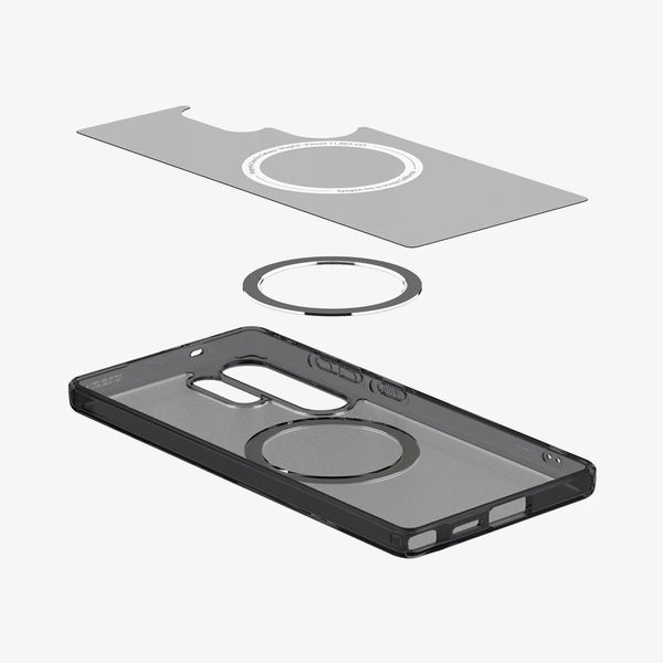 Spigen - Ultra Hybrid MagSafe - Samsung Galaxy S25 Ultra - Frost Black