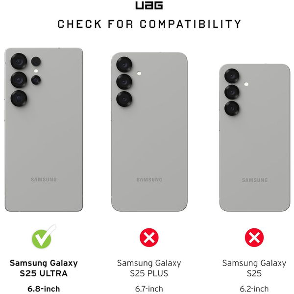 UAG - Civilian Pro MagSafe - Samsung Galaxy S25 Ultra - Black