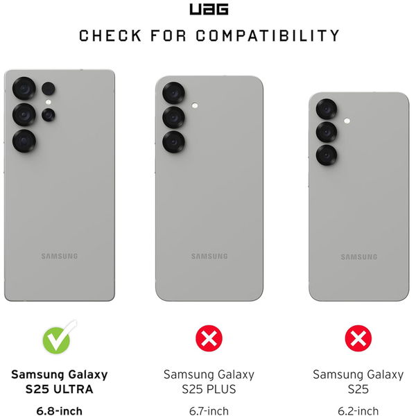 UAG - Monarch Pro MagSafe - Samsung Galaxy S25 Ultra - Crimson
