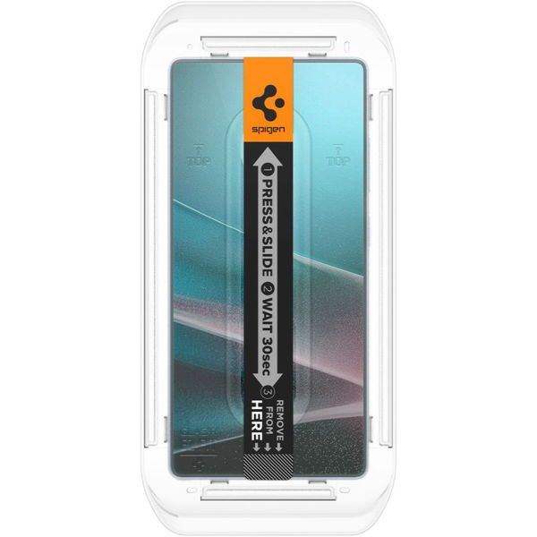 Spigen - Glas.tR EZ-FIT HD (2 pack) - Samsung Galaxy S25 Ultra - Clear