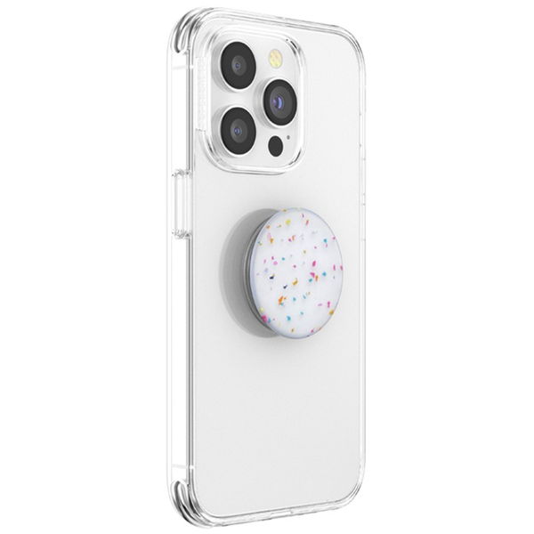 PopSockets - PopGrip (807178) - PopOut Circus Regrind White
