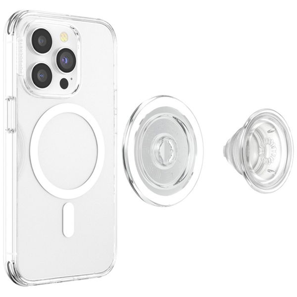 PopSockets - PopGrip (806827) - Magnetic MagSafe Clear