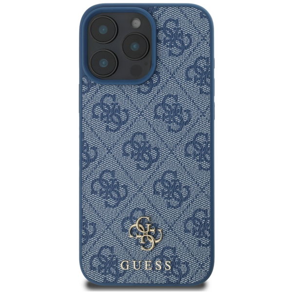 Guess - 4G Small and Classic Logo MagSafe (GUHMP16XP4SM4MB) - iPhone 16 Pro Max - Blue