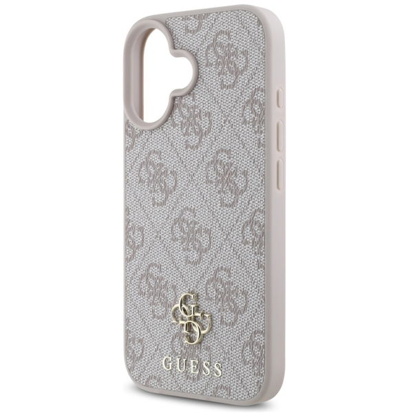 Guess - 4G Small and Classic Logo MagSafe (GUHMP16SP4SM4MP) - iPhone 16 - Pink