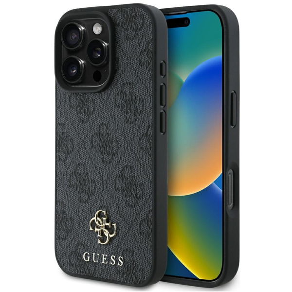 Guess - 4G Small and Classic Logo MagSafe (GUHMP16XP4SM4MK) - iPhone 16 Pro Max - Black