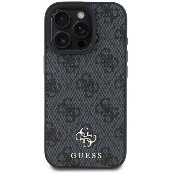 Guess - 4G Small and Classic Logo MagSafe (GUHMP16XP4SM4MK) - iPhone 16 Pro Max - Black