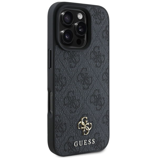 Guess - 4G Small and Classic Logo MagSafe (GUHMP16XP4SM4MK) - iPhone 16 Pro Max - Black