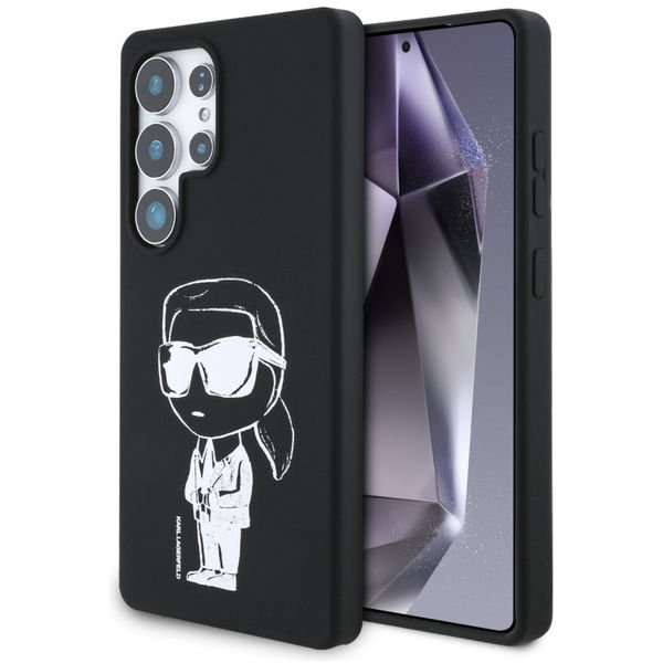 Karl Lagerfeld - Silicone Graffiti MagSafe (KLHMS25LPNYKGRTK) - Samsung Galaxy S25 Ultra - Ikonik