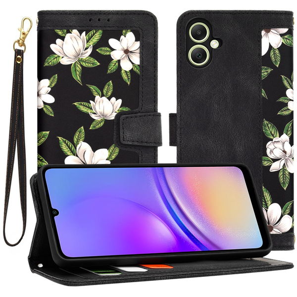 Techsuit - FlipCraft - Samsung Galaxy A05 - Flowers of the Dawn