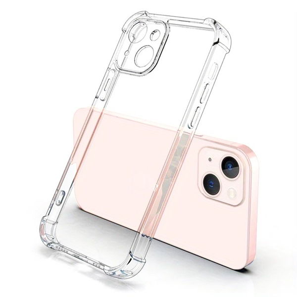 Techsuit - Shockproof Clear Silicone - iPhone 16 - Clear
