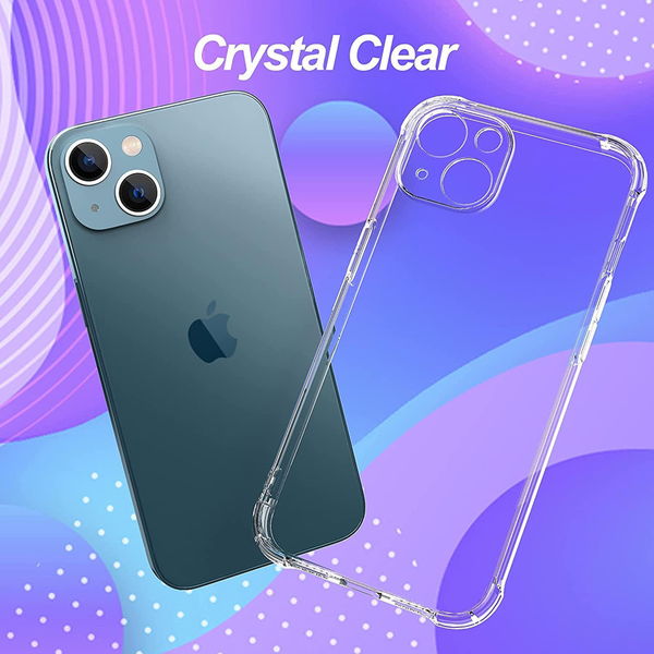 Techsuit - Shockproof Clear Silicone - iPhone 16 Plus - Clear
