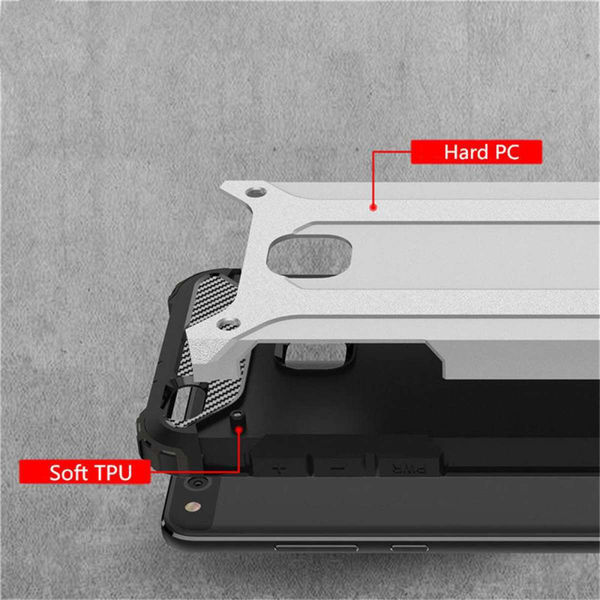 Techsuit - Hybrid Armor - Huawei P10 Lite - Black