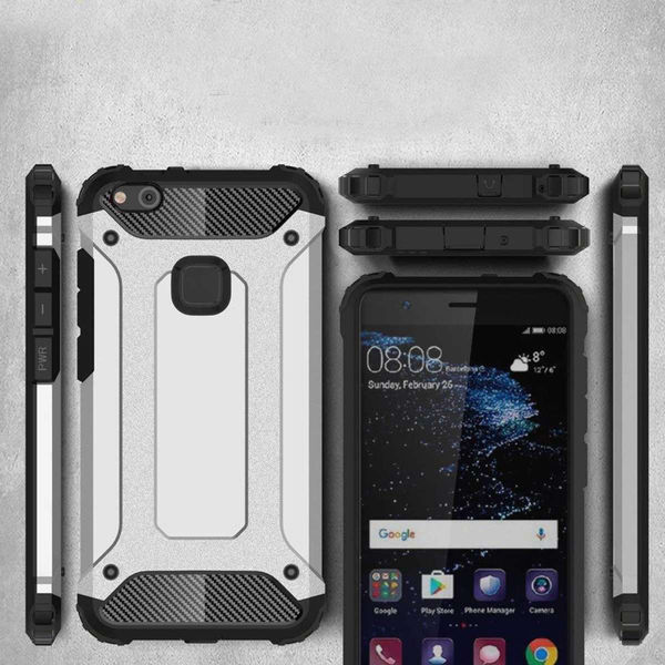Techsuit - Hybrid Armor - Huawei P10 Lite - Black