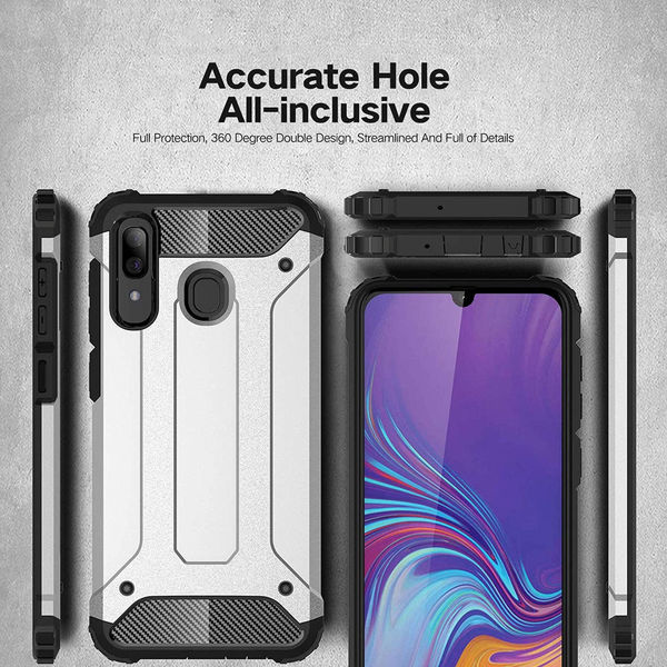 Techsuit - Hybrid Armor - Samsung Galaxy A20e - Black