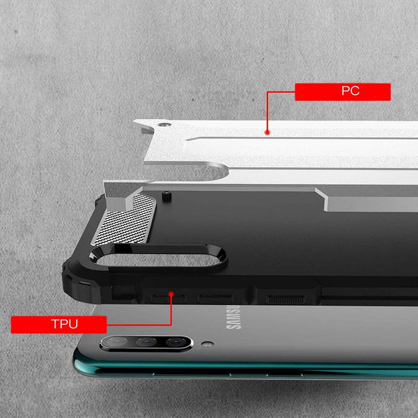 Techsuit - Hybrid Armor - Samsung Galaxy A20e - Black