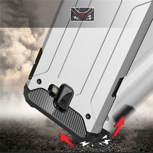 Techsuit - Hybrid Armor - Samsung Galaxy J6 Plus - Black