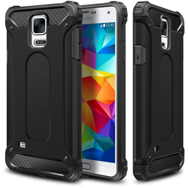 Techsuit - Hybrid Armor - Samsung Galaxy S5 G900 - Black