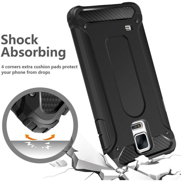 Techsuit - Hybrid Armor - Samsung Galaxy S5 G900 - Black