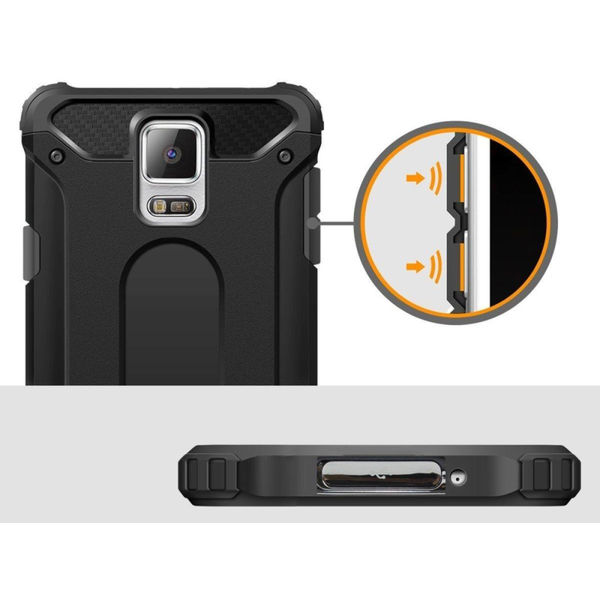 Techsuit - Hybrid Armor - Samsung Galaxy S5 G900 - Black