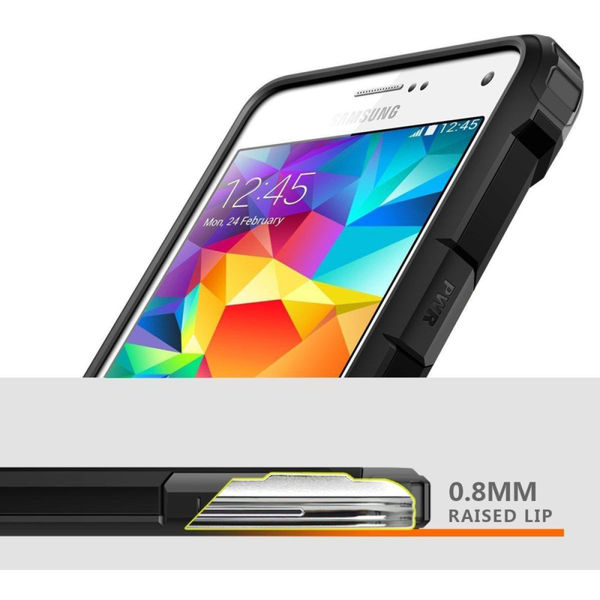 Techsuit - Hybrid Armor - Samsung Galaxy S5 G900 - Black