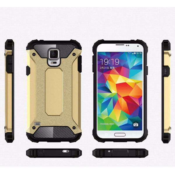 Techsuit - Hybrid Armor - Samsung Galaxy S5 G900 - Black