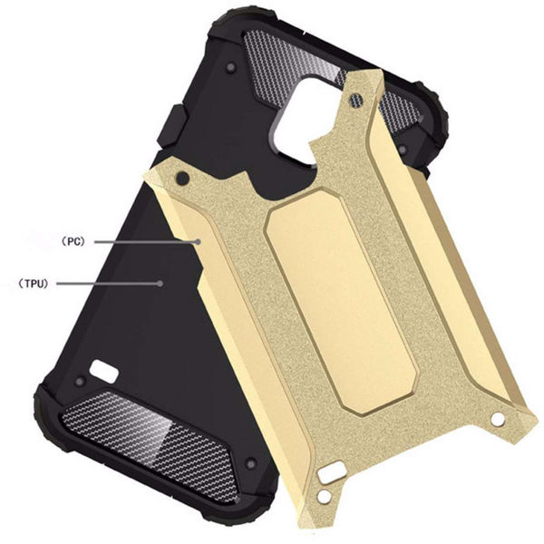 Techsuit - Hybrid Armor - Samsung Galaxy S5 G900 - Black