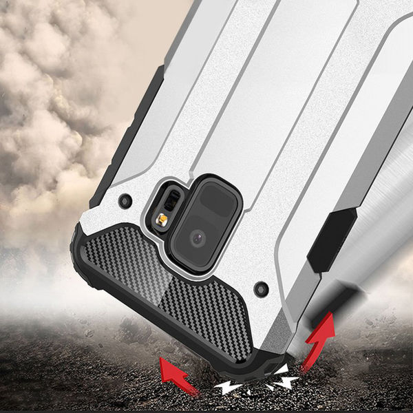 Techsuit - Hybrid Armor - Samsung Galaxy S9 - Black