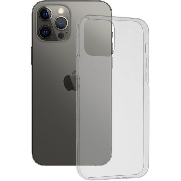 Techsuit - Clear Silicone - iPhone 12 Pro Max - Transparent
