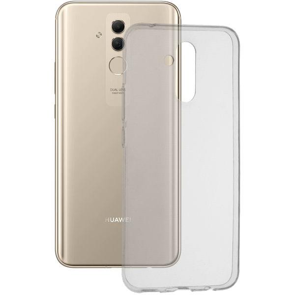 Techsuit - Clear Silicone - Huawei Mate 20 Lite - Transparent