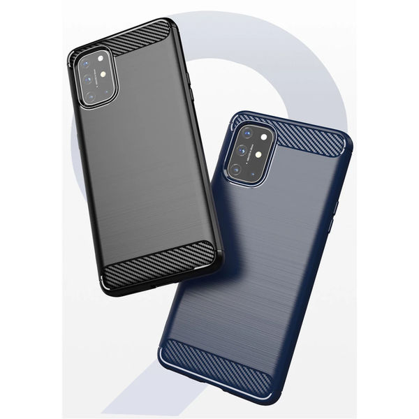 TechSuit - Carbon Silicone - OnePlus 8T - Black