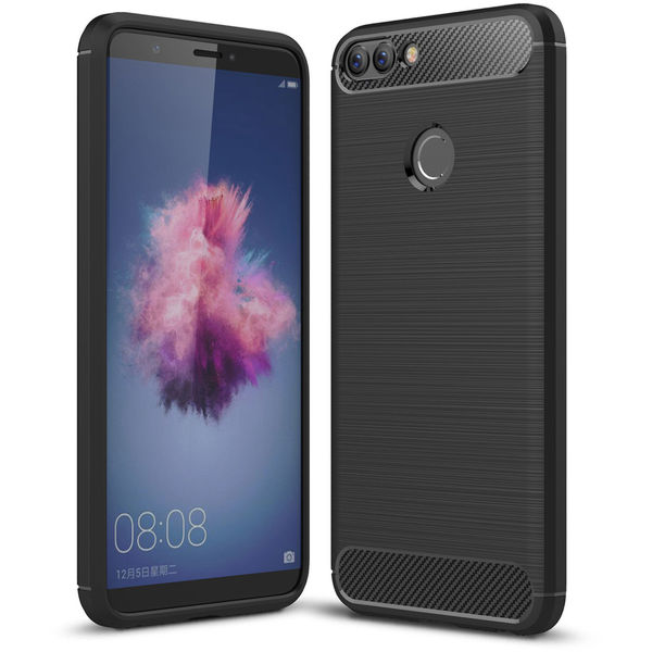 Techsuit - Carbon Silicone - Huawei P Smart - Black
