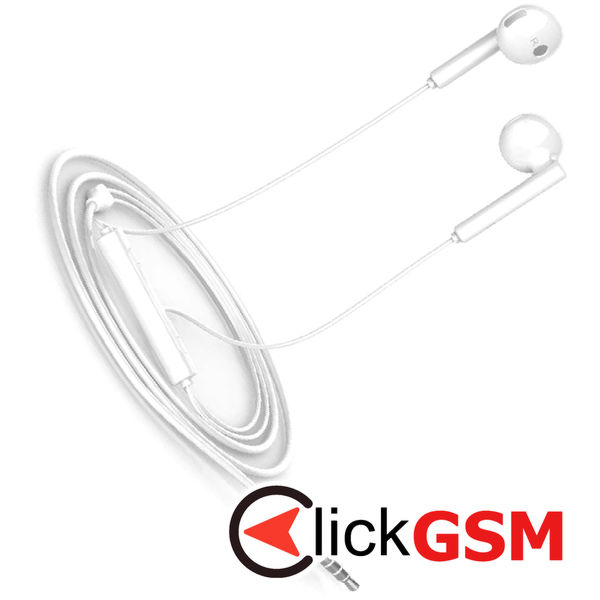 Huawei - Wired Earphones (AM115) - Jack 3.5mm, Stereo - White (Bulk Packing)