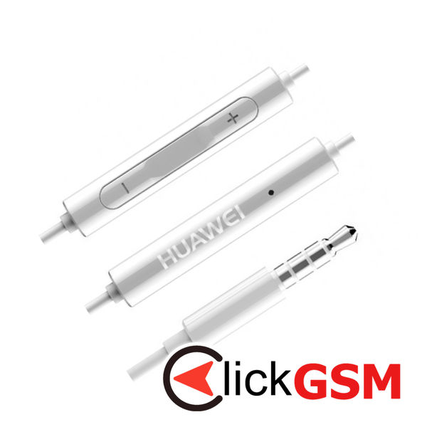 Huawei - Wired Earphones (AM115) - Jack 3.5mm, Stereo - White (Bulk Packing)