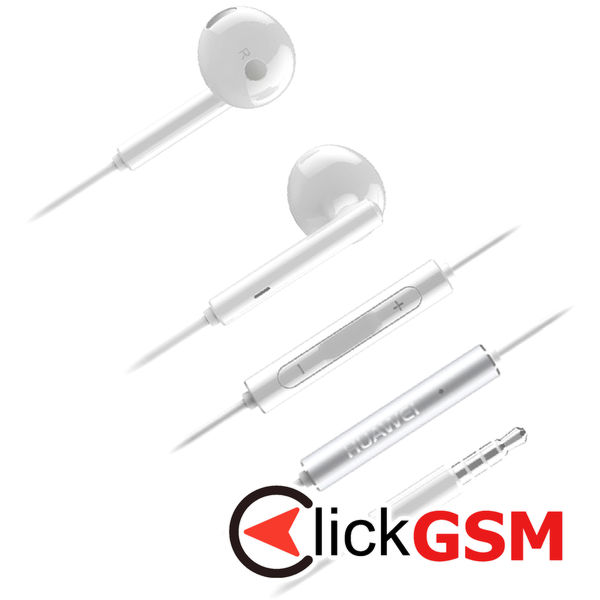 Huawei - Wired Earphones (AM115) - Jack 3.5mm, Stereo - White (Bulk Packing)