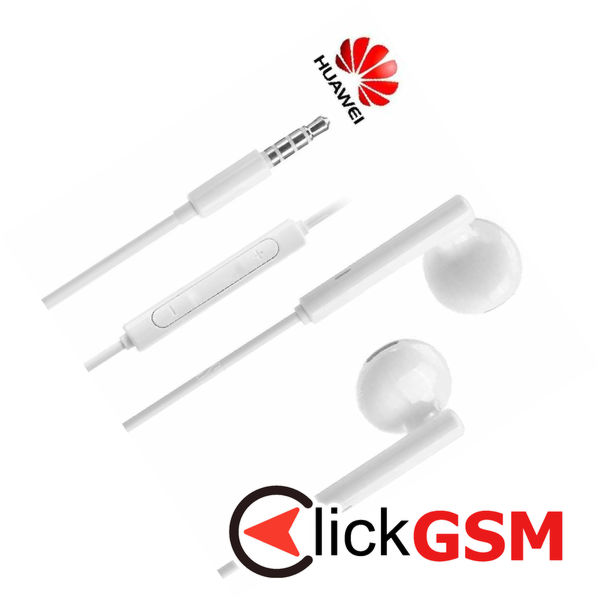 Huawei - Wired Earphones (AM115) - Jack 3.5mm, Stereo - White (Bulk Packing)