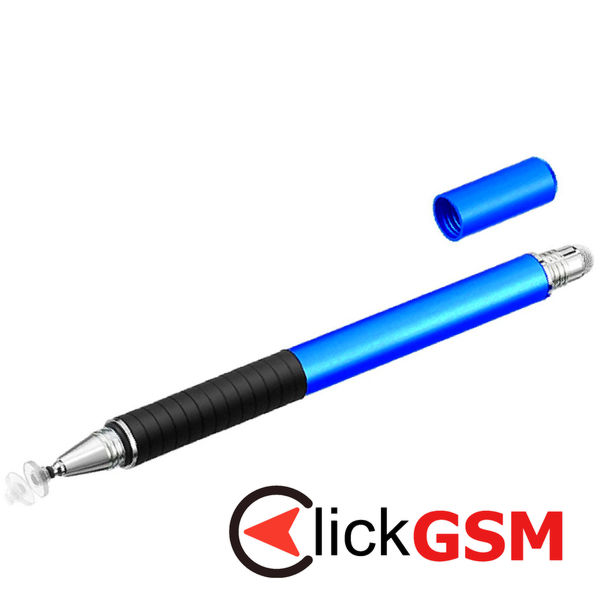 Techsuit - Stylus Pen (JC02) - Aluminum Alloy, Android, iOS, Microsoft - Dark Blue