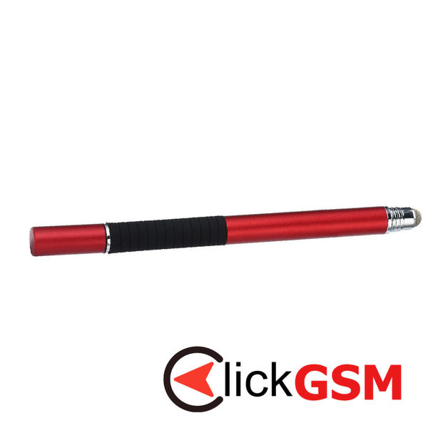 Techsuit - Stylus Pen (JC02) - Aluminum Alloy, Android, iOS, Microsoft - Red