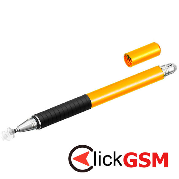Techsuit - Stylus Pen (JC02) - Aluminum Alloy, Android, iOS, Microsoft - Gold