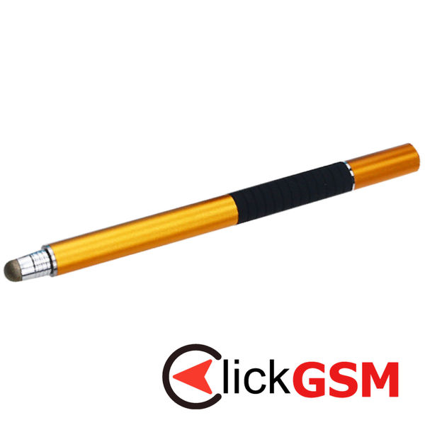 Techsuit - Stylus Pen (JC02) - Aluminum Alloy, Android, iOS, Microsoft - Gold