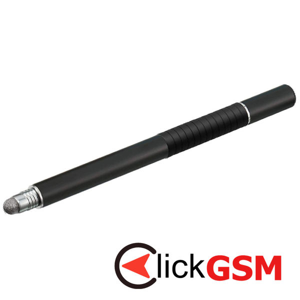 Techsuit - Stylus Pen (JC02) - Aluminum Alloy, Android, iOS, Microsoft - Black
